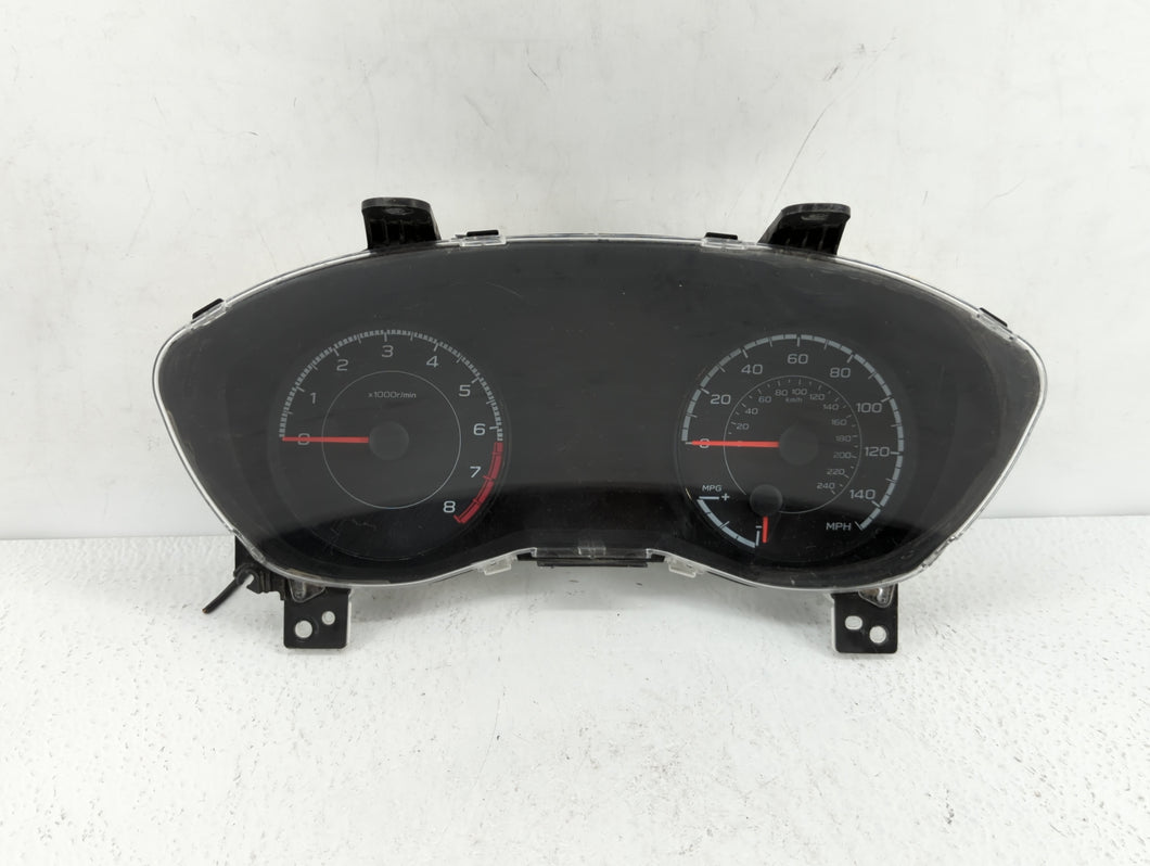 2018 Subaru Xv Instrument Cluster Speedometer Gauges P/N:85003FL020 Fits OEM Used Auto Parts