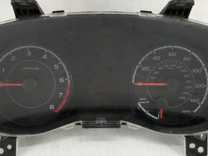 2018 Subaru Xv Instrument Cluster Speedometer Gauges P/N:85003FL020 Fits OEM Used Auto Parts