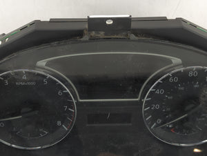 2015 Nissan Altima Instrument Cluster Speedometer Gauges P/N:24810 9HP0A B4 24810 9HP0A Fits OEM Used Auto Parts