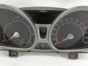 2013 Ford Fiesta Instrument Cluster Speedometer Gauges P/N:DE8T-10849-CC Fits OEM Used Auto Parts