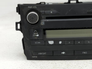 2009-2010 Toyota Corolla Radio AM FM Cd Player Receiver Replacement P/N:86120-02A90 CQJS7862X Fits 2009 2010 OEM Used Auto Parts