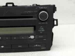 2009-2010 Toyota Corolla Radio AM FM Cd Player Receiver Replacement P/N:86120-02A90 CQJS7862X Fits 2009 2010 OEM Used Auto Parts