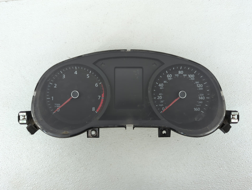 2015-2017 Volkswagen Jetta Instrument Cluster Speedometer Gauges P/N:5C6920976D 5C6920954B Fits 2015 2016 2017 OEM Used Auto Parts