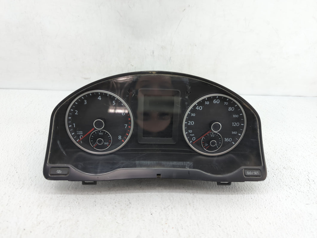 2011 Volkswagen Tiguan Instrument Cluster Speedometer Gauges P/N:5N0 920 962 5N0920962 Fits OEM Used Auto Parts