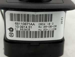 2014 Dodge Caravan Master Power Window Switch Replacement Driver Side Left P/N:10032628 68110871AA Fits 2012 2013 2015 2016 OEM Used Auto Parts