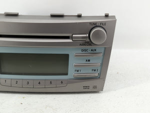 2007-2009 Toyota Camry Radio AM FM Cd Player Receiver Replacement P/N:86120-06182 86120-33890 Fits 2007 2008 2009 OEM Used Auto Parts