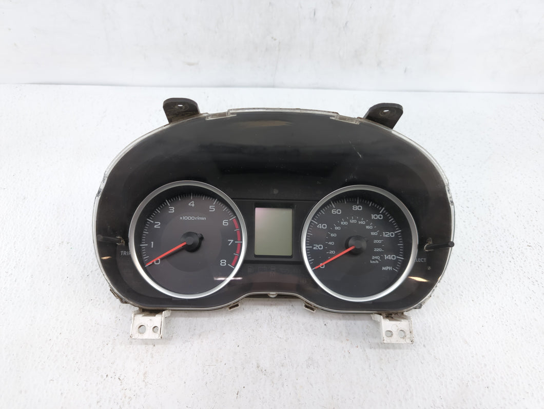 2015 Subaru Forester Instrument Cluster Speedometer Gauges P/N:85002SG660 Fits OEM Used Auto Parts