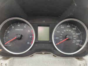 2015 Subaru Forester Instrument Cluster Speedometer Gauges P/N:85002SG660 Fits OEM Used Auto Parts