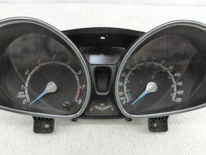 2017-2019 Ford Fiesta Instrument Cluster Speedometer Gauges P/N:D2BT-10849-GAV Fits 2017 2018 2019 OEM Used Auto Parts