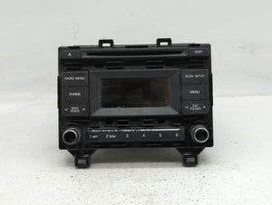 2016-2017 Hyundai Sonata Radio AM FM Cd Player Receiver Replacement P/N:96160-C20004X 96170-C20504X Fits 2016 2017 OEM Used Auto Parts