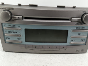 2007-2009 Toyota Camry Radio AM FM Cd Player Receiver Replacement P/N:86120-06182 86120-33890 Fits 2007 2008 2009 OEM Used Auto Parts