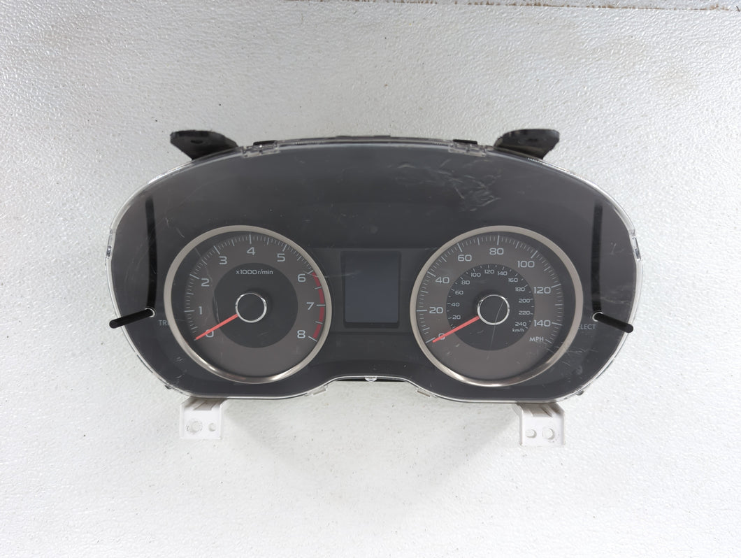 2015 Subaru Forester Instrument Cluster Speedometer Gauges P/N:85002SG660 85003SG730 Fits OEM Used Auto Parts