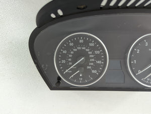 2008-2010 Bmw 535i Instrument Cluster Speedometer Gauges P/N:9 153 753 62.10-9 194 887 Fits 2008 2009 2010 OEM Used Auto Parts