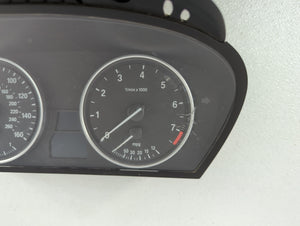 2008-2010 Bmw 535i Instrument Cluster Speedometer Gauges P/N:9 153 753 62.10-9 194 887 Fits 2008 2009 2010 OEM Used Auto Parts