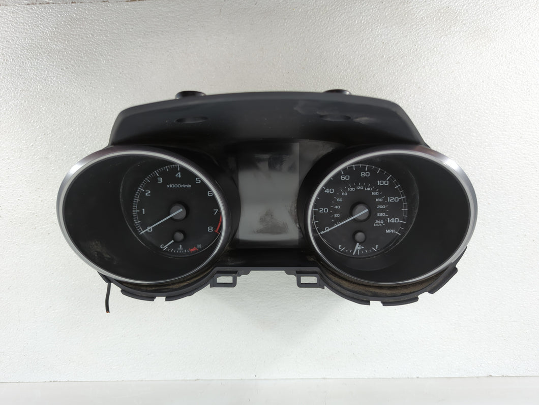 2016 Subaru Legacy Instrument Cluster Speedometer Gauges P/N:A2C96200400 A2C96200902 Fits OEM Used Auto Parts