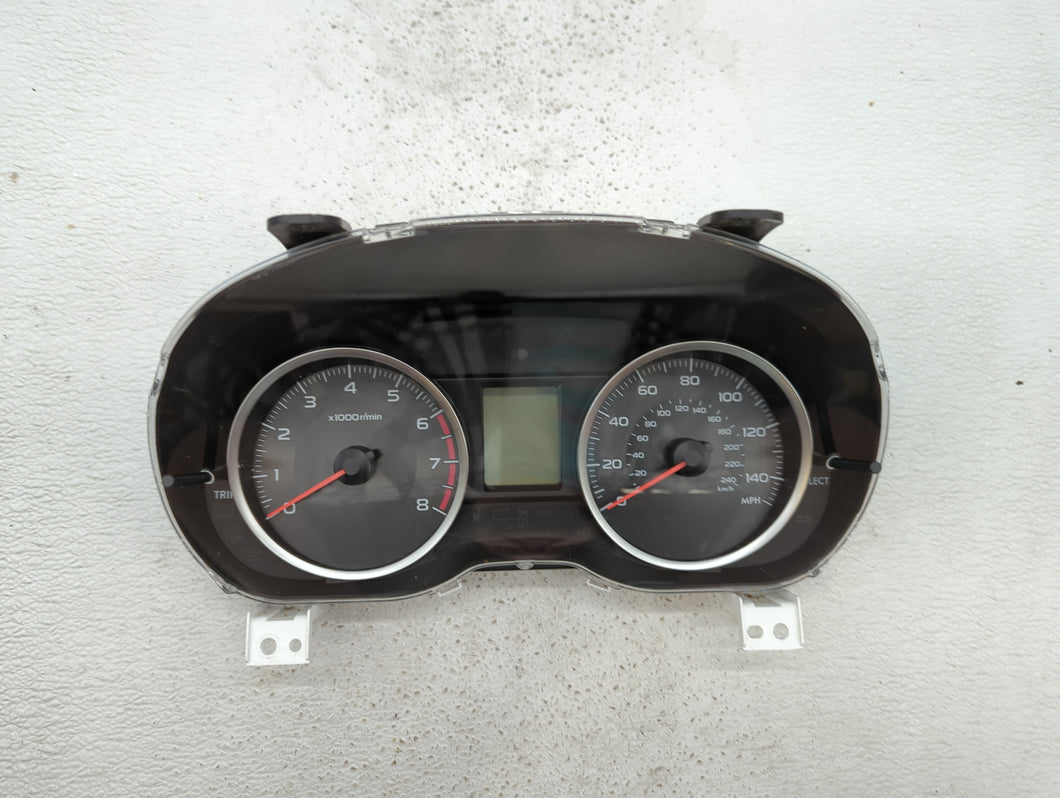 2015 Subaru Forester Instrument Cluster Speedometer Gauges P/N:85002SG660 Fits OEM Used Auto Parts