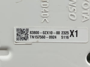 2014-2016 Toyota Corolla Instrument Cluster Speedometer Gauges P/N:83800-0ZX51 83800-0ZX10 Fits 2014 2015 2016 OEM Used Auto Parts
