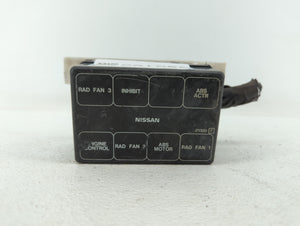2000-2001 Nissan Maxima Fusebox Fuse Box Panel Relay Module P/N:7154-3054 Fits 2000 2001 2002 2003 2004 OEM Used Auto Parts