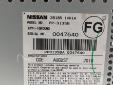 2011-2015 Nissan Rogue Radio AM FM Cd Player Receiver Replacement P/N:28185 1VK1A 28185 1VX2A Fits 2011 2012 2013 2014 2015 OEM Used Auto Parts