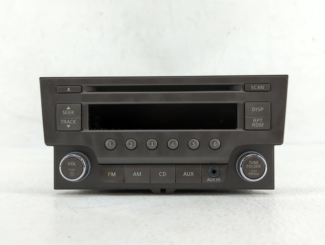 2013-2014 Nissan Sentra Radio AM FM Cd Player Receiver Replacement P/N:28185-3RA2A 28185-3RA2B Fits 2013 2014 OEM Used Auto Parts