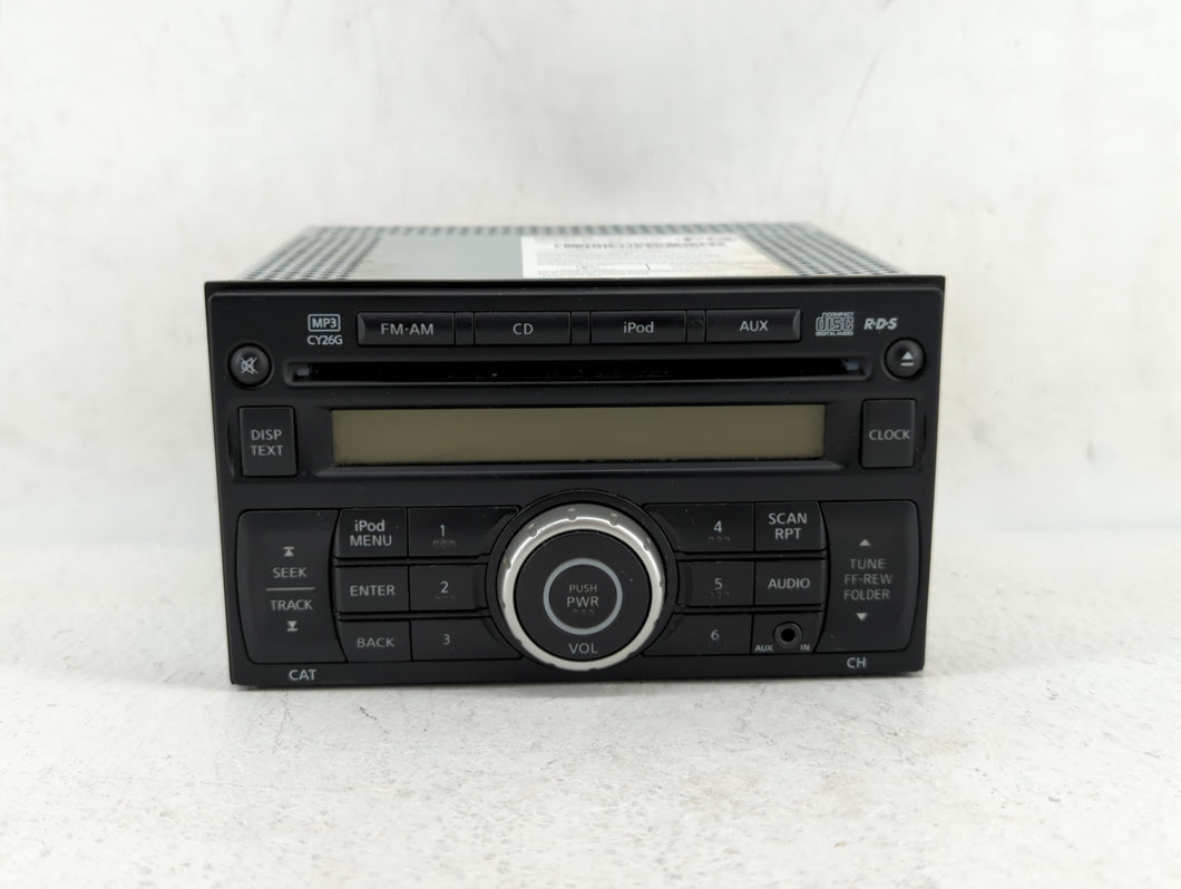 2011-2015 Nissan Rogue Radio AM FM Cd Player Receiver Replacement P/N:28185 1VK1A 28185 1VX2A Fits 2011 2012 2013 2014 2015 OEM Used Auto Parts