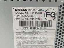 2011-2015 Nissan Rogue Radio AM FM Cd Player Receiver Replacement P/N:28185 1VK1A 28185 1VX2A Fits 2011 2012 2013 2014 2015 OEM Used Auto Parts