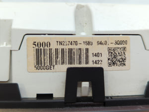 2011-2013 Hyundai Sonata Instrument Cluster Speedometer Gauges P/N:94001-3Q000 94001-3Q001 Fits 2011 2012 2013 OEM Used Auto Parts