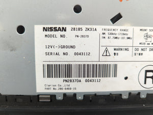 2007 Nissan Maxima Radio AM FM Cd Player Receiver Replacement P/N:28185 ZK31A 28185AK31A Fits OEM Used Auto Parts