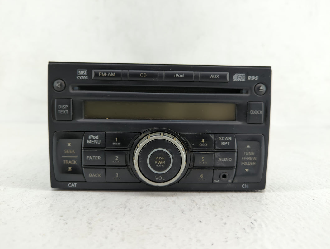 2012-2014 Nissan Versa Radio AM FM Cd Player Receiver Replacement P/N:28185 3AN0A 3089AA 7089956 Fits 2012 2013 2014 OEM Used Auto Parts