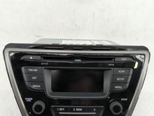 2014-2016 Hyundai Elantra Radio AM FM Cd Player Receiver Replacement P/N:96170-3X156GU Fits 2014 2015 2016 OEM Used Auto Parts