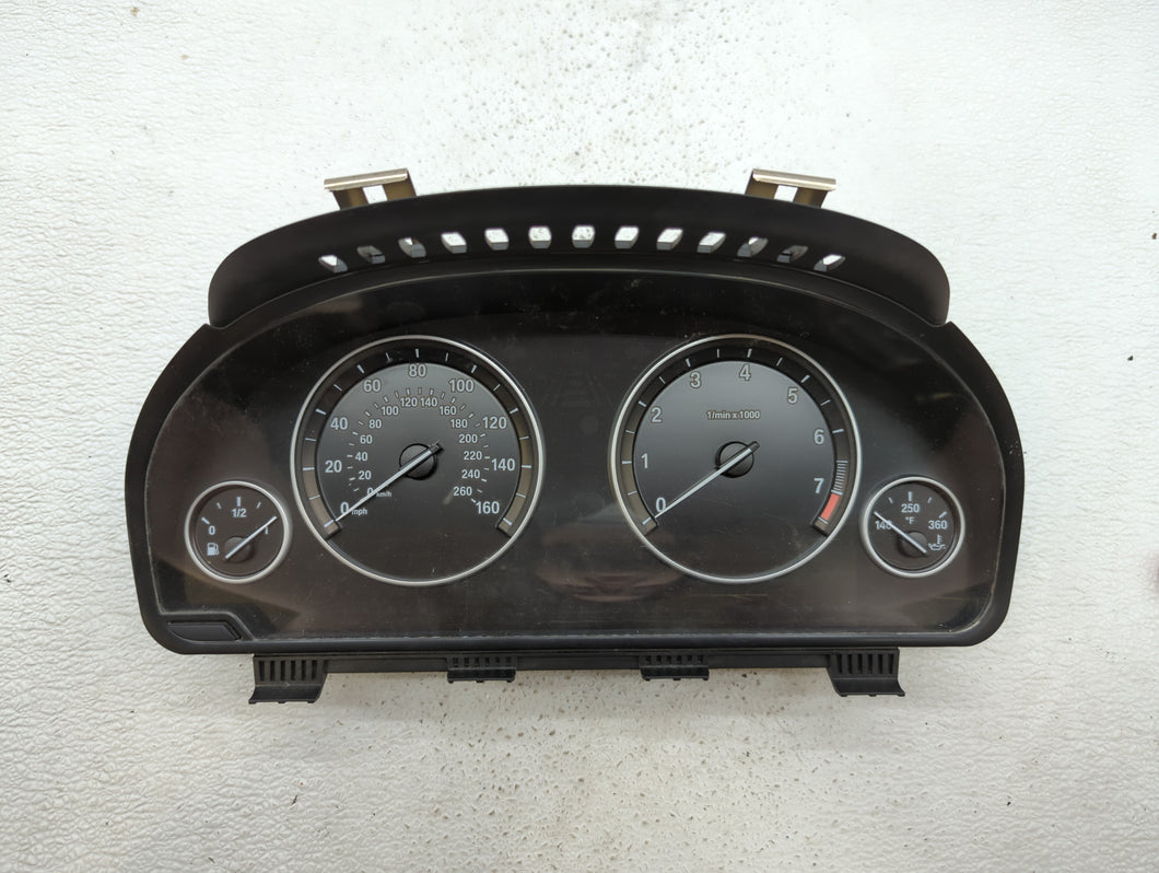 2012-2013 Bmw 535i Instrument Cluster Speedometer Gauges P/N:9291412 9280481 Fits 2011 2012 2013 OEM Used Auto Parts