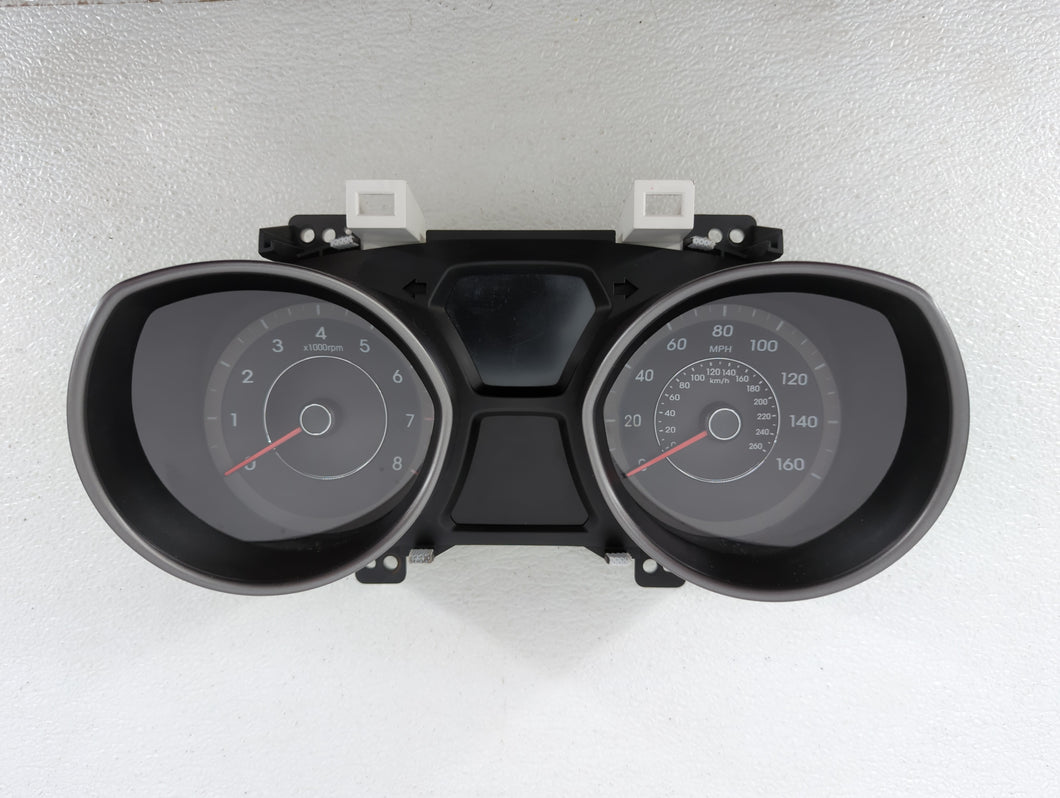 2014-2016 Hyundai Elantra Instrument Cluster Speedometer Gauges P/N:83800-52X70 94004-3Y010 Fits 2014 2015 2016 OEM Used Auto Parts