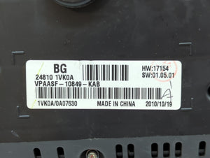 2011-2012 Nissan Rogue Instrument Cluster Speedometer Gauges P/N:24810 1VX0A 24810-1VX5A Fits 2011 2012 OEM Used Auto Parts