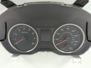 2015 Subaru Impreza Instrument Cluster Speedometer Gauges P/N:85013FJ620 85004FJ160 Fits OEM Used Auto Parts