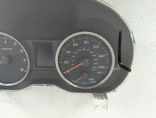 2015 Subaru Impreza Instrument Cluster Speedometer Gauges P/N:85013FJ620 85004FJ160 Fits OEM Used Auto Parts