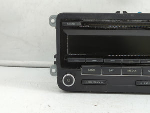 2014 Volkswagen Jetta Radio AM FM Cd Player Receiver Replacement P/N:1K0035164F 1K0 035 164 F Fits 2013 2015 OEM Used Auto Parts