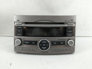 2010-2012 Subaru Legacy Radio AM FM Cd Player Receiver Replacement P/N:86201AJ65A 86201AJ64A Fits 2010 2011 2012 OEM Used Auto Parts