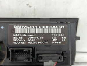 2006 Bmw 325i Climate Control Module Temperature AC/Heater Replacement P/N:6411 6958536-01 6411 9117136-01 Fits OEM Used Auto Parts