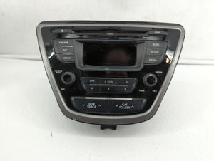 2013 Hyundai Elantra Radio AM FM Cd Player Receiver Replacement P/N:961703X155 96170-3X155RA5 Fits OEM Used Auto Parts