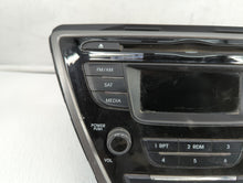 2013 Hyundai Elantra Radio AM FM Cd Player Receiver Replacement P/N:961703X155 96170-3X155RA5 Fits OEM Used Auto Parts