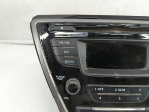 2013 Hyundai Elantra Radio AM FM Cd Player Receiver Replacement P/N:961703X155 96170-3X155RA5 Fits OEM Used Auto Parts