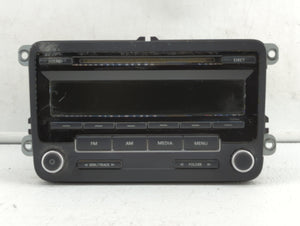 2009-2017 Volkswagen Tiguan Radio AM FM Cd Player Receiver Replacement P/N:1K0 035 188 F 5N0 035 164 D Fits OEM Used Auto Parts