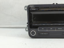 2009-2017 Volkswagen Tiguan Radio AM FM Cd Player Receiver Replacement P/N:1K0 035 188 F 5N0 035 164 D Fits OEM Used Auto Parts