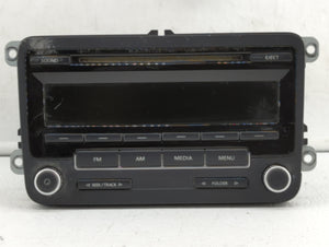 2009-2017 Volkswagen Tiguan Radio AM FM Cd Player Receiver Replacement P/N:1K0 035 188 F 5N0 035 164 D Fits OEM Used Auto Parts