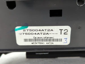 2015-2017 Nissan Sentra Climate Control Module Temperature AC/Heater Replacement P/N:275004AF2B 275004AT2A Fits 2015 2016 2017 OEM Used Auto Parts