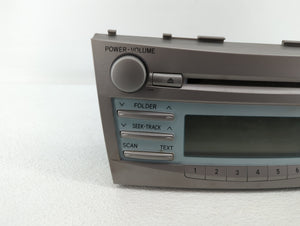 2007-2009 Toyota Camry Radio AM FM Cd Player Receiver Replacement P/N:86120-06182 86120-33890 Fits 2007 2008 2009 OEM Used Auto Parts