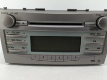 2007-2009 Toyota Camry Radio AM FM Cd Player Receiver Replacement P/N:86120-06182 86120-33890 Fits 2007 2008 2009 OEM Used Auto Parts