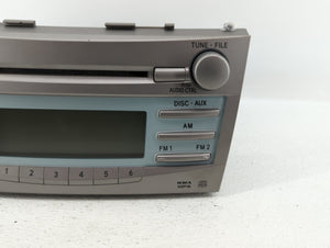 2007-2009 Toyota Camry Radio AM FM Cd Player Receiver Replacement P/N:86120-06182 86120-33890 Fits 2007 2008 2009 OEM Used Auto Parts