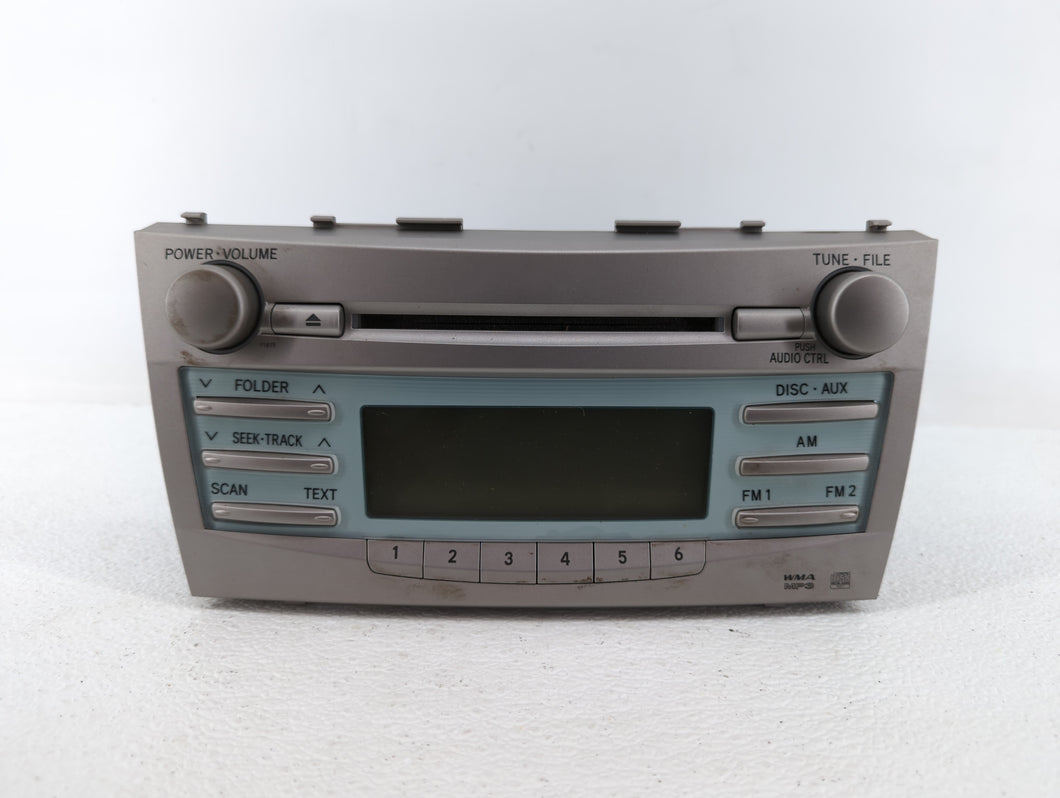 2007-2009 Toyota Camry Radio AM FM Cd Player Receiver Replacement P/N:86120-06182 86120-33890 Fits 2007 2008 2009 OEM Used Auto Parts