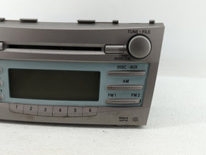 2007-2009 Toyota Camry Radio AM FM Cd Player Receiver Replacement P/N:86120-06182 86120-33890 Fits 2007 2008 2009 OEM Used Auto Parts